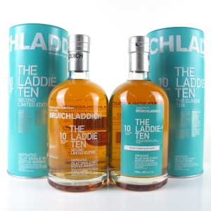 Bruichladdich Laddie 10 2 X70cl Including 2nd Edition
