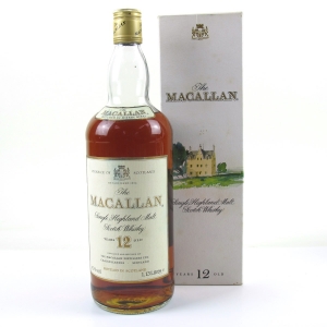 Macallan 12 Year Old Early 1980s 1.13 Litre