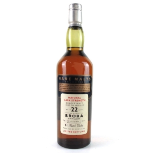 Brora 1972 Rare Malt 22 Year Old / 61.1%