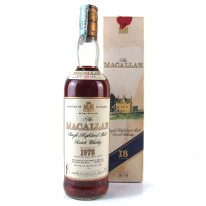 Macallan 18 Year Old 1978 / Giovinetti Import