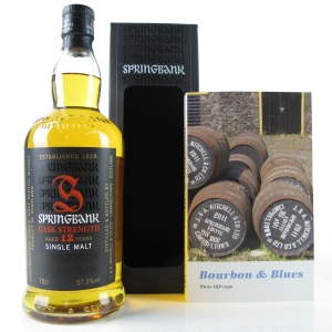 Springbank 12 Year Old Cask Strength Blues Edition   Including Bourbon and Blues by Hans Offringa