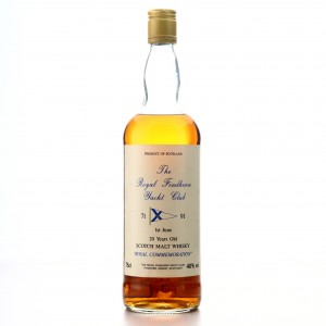 Glenfarclas 20 Year Old Royal Findhorn Yacht Club 1991