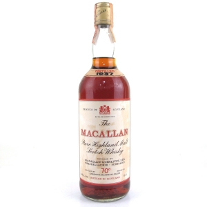 Macallan 1937 Gordon and MacPhail 1970s