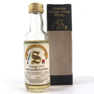 Craigellachie 1972 Signatory Vintage 17 Year Old 5cl Miniature