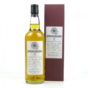 Springbank 1997 Rum Butt 9