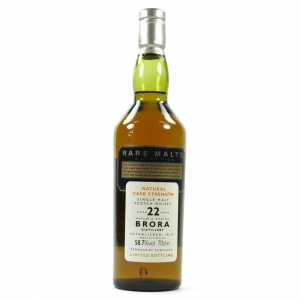 Brora 1972 Rare Malt 22 Year Old Front