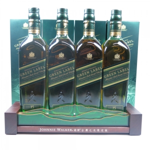 Johnnie Walker Green Label Taiwan Wonders Collection / Including Display