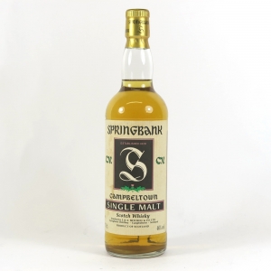Springbank C V 1990s Signed