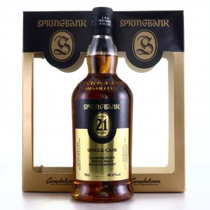 Springbank 21 Single Cask Uk Exclusive With New Box