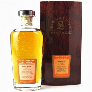 Springbank 1969 Signatory Vintage 40 Year Old / WhiskyBase #1 Rated