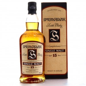Springbank 15 Year Old
