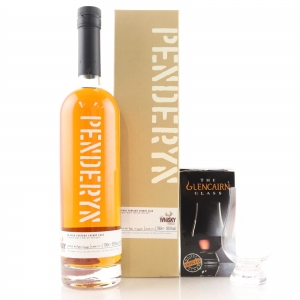 Penderyn Single Sherry Cask  S73 1   The Whisky World with Glencairn Glass