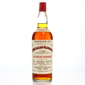 Macallan 1937 Gordon and MacPhail 37 Year Old / Co. Pinerolo Import