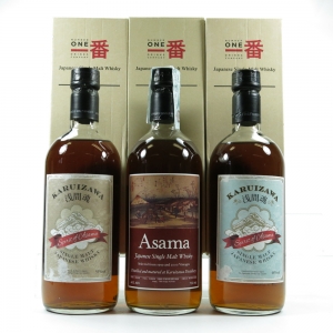 Karuizawa Spirit of Asama Collection 3 x 70cl