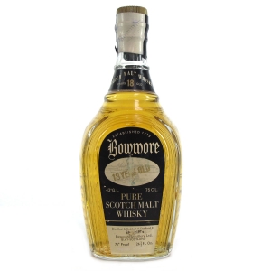 Bowmore 18 Year Old Sherriff&#039;s / Pear Shaped Bottle