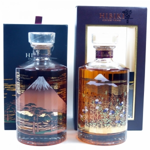 Hibiki 17 and 21 Year Old Mount Fuji Limited Edition