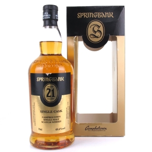 Springbank 21 Single Cask Uk Exclsuive