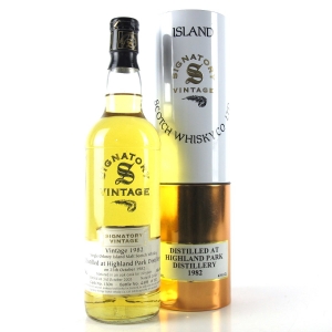 Highland Park 1982 Signatory Vintage 20 Year Old Whisky