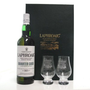 Laphroaig Quarter Cask Gift Pack Including Two Glasses