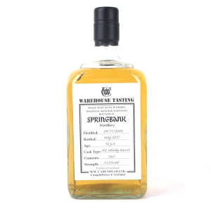 Springbank 2000 NZ Whisky Barrel 16 Year Old   Warehouse Tasting