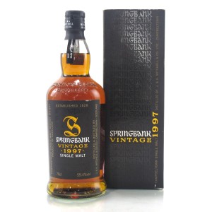 Springbank 1997 Vintage   Oddbins Exclusive Cask  789