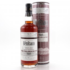 Benriach 1984 Peated Single Cask 26 Year Old  7193   Virgin American Oak Finish