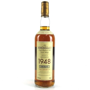 Macallan 1948 Select Reserve 51 Year Old