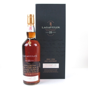 Lagavulin 25 Year Old Bicentenary 2016 75cl / US Import