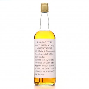 *Dallas Dhu 1921 Single Cask 64 Year Old #296