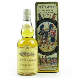 Glen Moray 12 Year Old  Black Watch Tin 