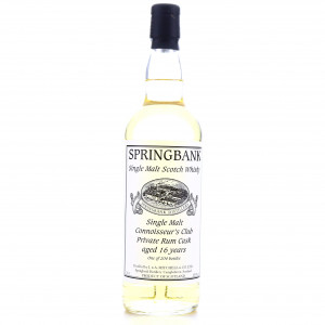 Springbank 16 Year Old Rum Cask