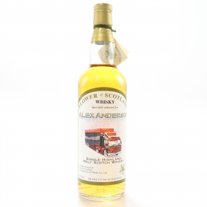 Flower of Scotland Highland Single Malt   Alex Anderson
