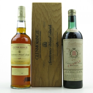 Glenmorangie 1981 Sauternes Wood Finish and Cruze Sauternes Circa 1970s