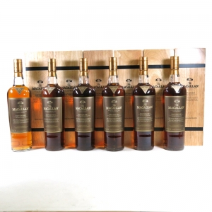 Macallan Edition No 1   Wooden Presentation Box   6 x 70cl
