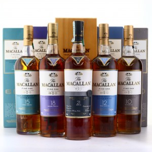 Macallan 10   12   15 Year Old  Triple Cask Fine Oak  3 x 70cl Bottles