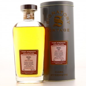Brora 1981 Signatory Vintage 25
