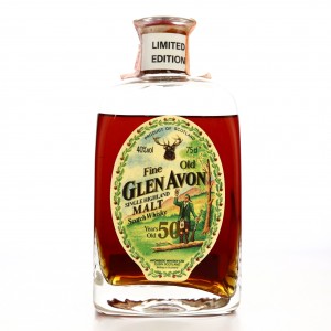 Glen Avon 50 Year Old Gordon and MacPhail Decanter 1980s / Sestante Import