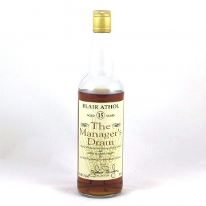 Blair Athol 15 Year Old Manager's Dram 1996 Front