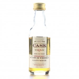 Glen Mhor 1978 Gordon and MacPhail Cask Strength Miniature 