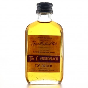 Glendronach Gordon and MacPhail 70 Proof Miniature 1970s