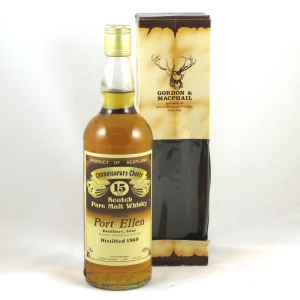 Port Ellen 1969 15 Year Old Gordon and Macphail Connoisseurs Choice Front