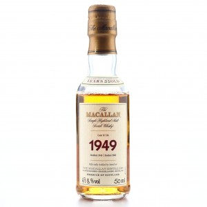 Macallan 1949 Fine and Rare 53 Year Old #136 Miniature