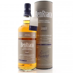 Benriach 2007 Peated Single Cask 10 3071 Oloroso Sherry Butt