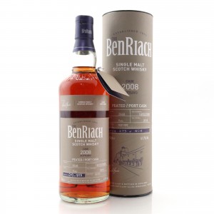 Benriach 2008 Peated Single Cask 9 2048 Port Pipe