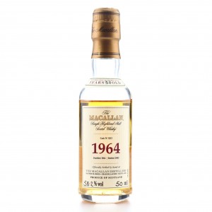 Macallan 1964 Fine and Rare 37 Year Old #3312 Miniature 