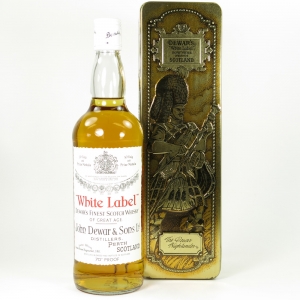 Dewar's White Label End of Operations at Inveralmond Bottling / 1960s Replica