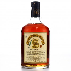 Macallan 1971 Signatory Vintage 27 Year Old 75cl / US Import