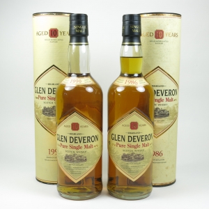 Glen Deveron 10 Year 1986   Glen Deveron 10 Year 1990