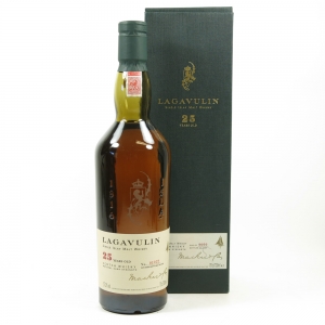 Lagavulin 25 Year Old 2002 Release Front