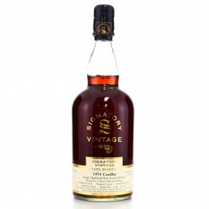 Cardhu 1974 Signatory Vintage 26 Year Old 75cl / US Import